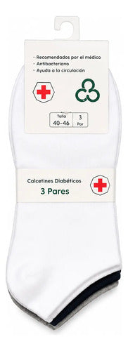 Calcetines Diabéticos Hombre Pack 12 Pares Talla 40-46