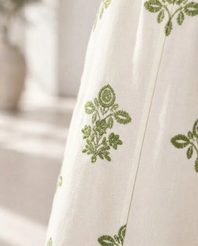 Pantalón Palazzo Mujer Modelo Florencia Estampado Floral