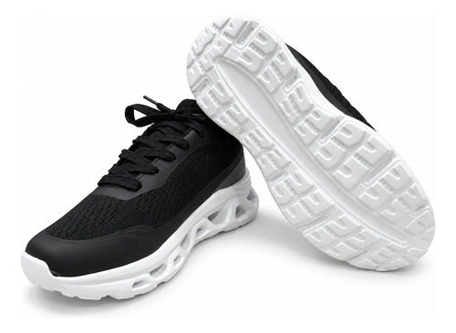 Zapatillas Mujer Negras Deportivas Urbanas Cómodas Blandas