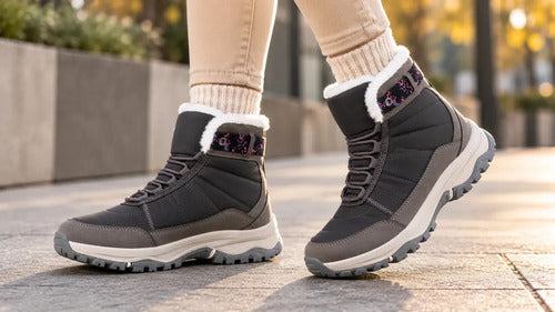 Botín Mujer Térmico Impermeable Nieve Chiporro Outdoor