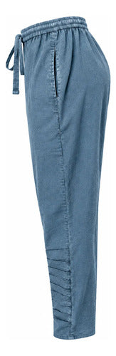 Pantalón Mujer Estilo Jaipur Cintura Elasticada