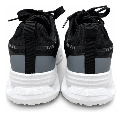 Zapatillas Mujer Negras Deportivas Urbanas Cómodas Blandas