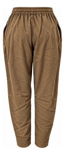 Pantalón Mujer Estilo Jaipur Cintura Elasticada