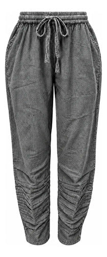 Pantalón Mujer Estilo Jaipur Cintura Elasticada