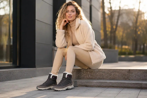 Botín Mujer Térmico Impermeable Nieve Chiporro Outdoor