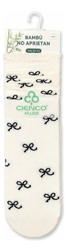 Calcetines Pack 12 Pares Mujer Bambú Talla 35-42 Estampados