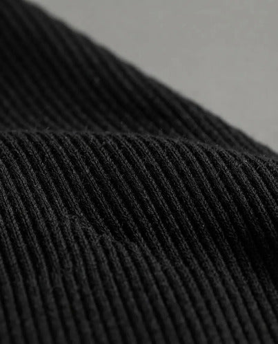 Pantalón Flare Mujer Cintura Alta Acanalado Ajustado