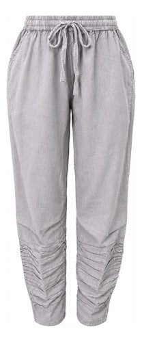 Pantalón Mujer Estilo Jaipur Cintura Elasticada