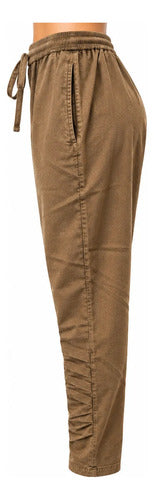 Pantalón Mujer Estilo Jaipur Cintura Elasticada
