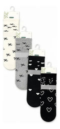 Calcetines Pack 12 Pares Mujer Bambú Talla 35-42 Estampados
