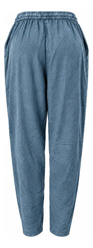 Pantalón Mujer Estilo Jaipur Cintura Elasticada